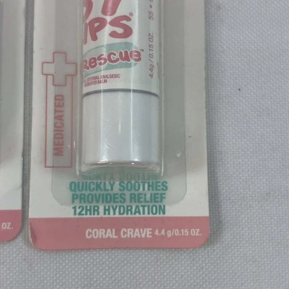 Maybelline Baby Lips Medicated Lip Balm Lot of 3 New Sealed Dr Rescue Coral Cave